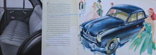 Borgward Hansa 1800 Modelprogram 1952 Carbrochure (7696)